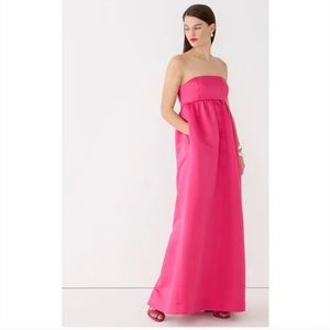 Jcrew Limited Edition Satin Strapless Dress in Duchesse Satin Size 2